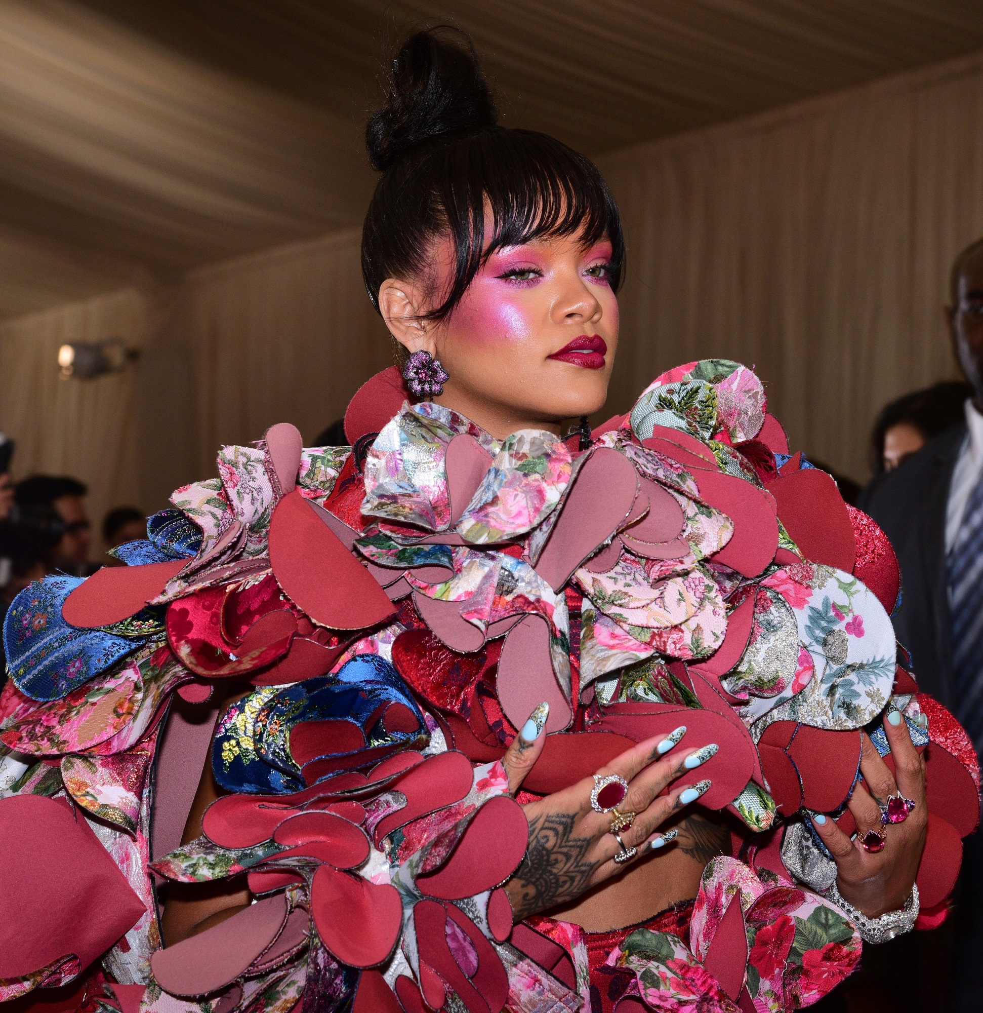 Rihanna
The Costume Institute Benefit celebrating the opening of Rei Kawakubo/Comme des Garcons: Art of the In-Between, Arrivals, The Metropolitan Museum of Art, New York, USA - 01 May 2017, Image: 331769239, License: Rights-managed, Restrictions: , Model Release: no, Credit line: Rose/Variety / Shutterstock Editorial / Profimedia